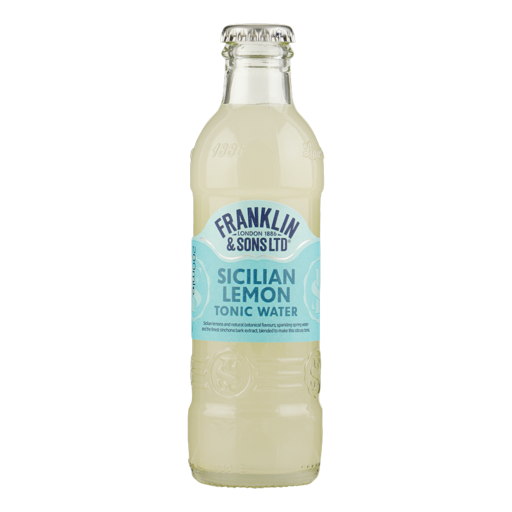 FRANKLIN&SONS SICILIAN LEMON TONIC WATER - 24X 20 CL